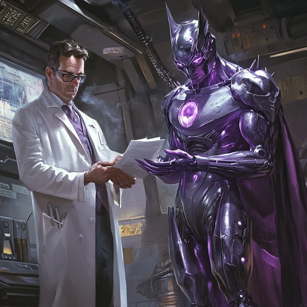 Perry hands papers to Zebulon